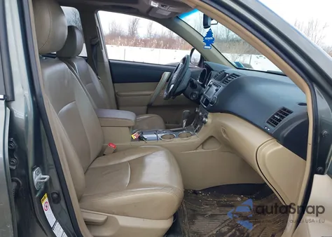 2013 Toyota Highlander Se V6 из США, поврежденный, VIN 5TDBK3EH8DS239172